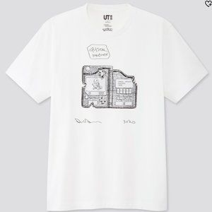 DANIEL ARSHAM X POKEMON T-Shirt Crystal Pokédex 3020 UNIQLO Size M New